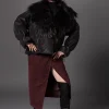Freedomday Donna*CELINA - ECO DOWN ECO FUR BLACK