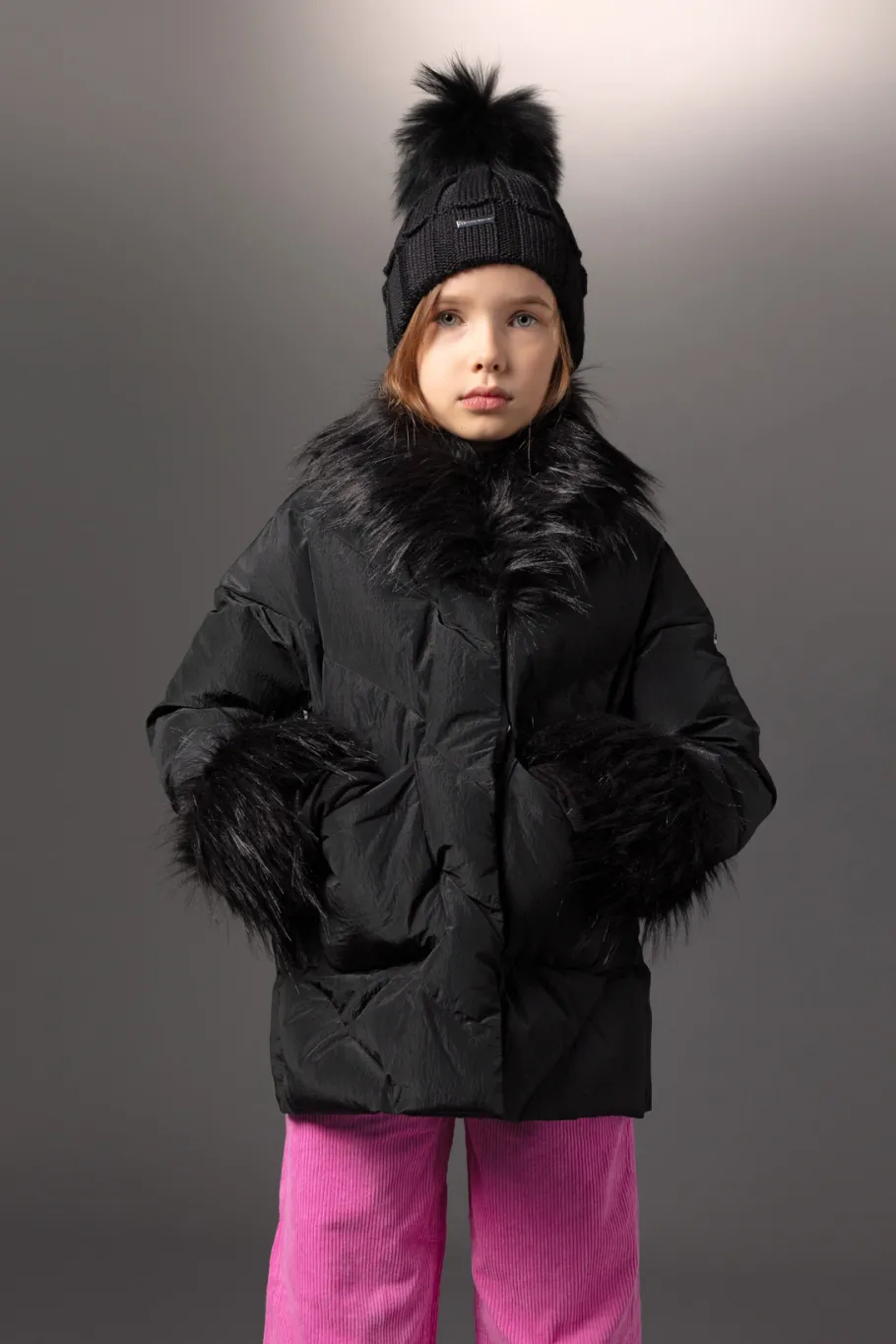 cheryl__eco_down_eco_fur_0.webp Freedomday Junior Girl*CHERYL - ECO DOWN ECO FUR BLACK