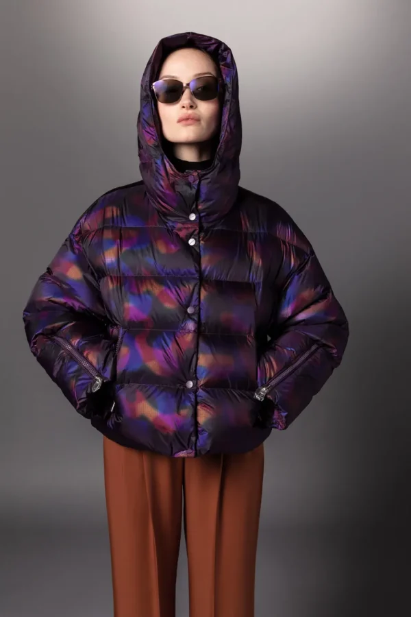 Freedomday Donna*EUNICE - REAL DOWN PADDING MULTICOLOR