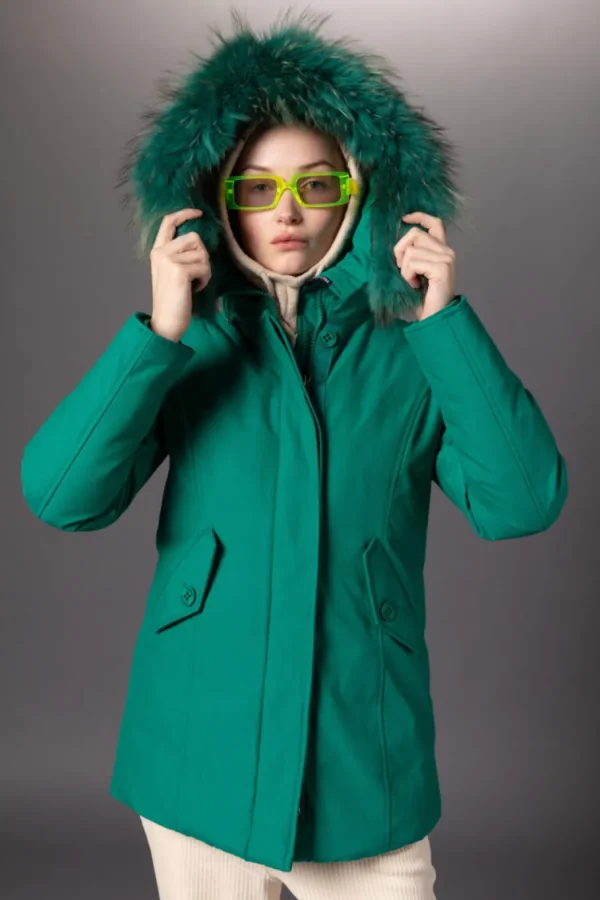 Freedomday Donna*NEW CHAMOIS - REAL DOWN REAL FUR